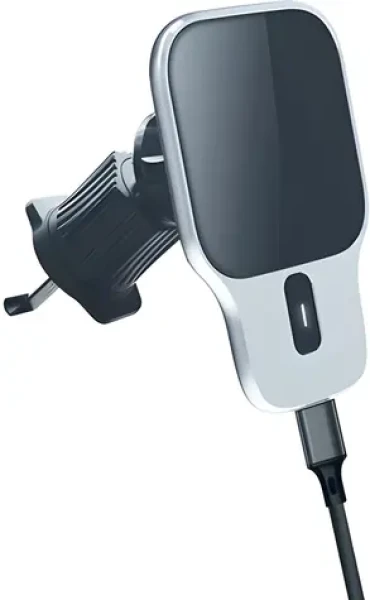 2GO AirClip čierna / Magnetický držiak do auta do ventilácie / MagSafe / bezdrôtové nabíjanie 15 W (797393)