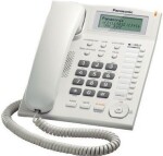 Panasonic KX-TS880FXW - jednolinkový telefón, biely