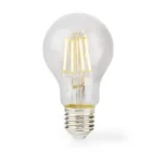 Nedis LED žiarovka E27 / A60 / 7 W / 806 lm / 2700 K / Stmievateľné / Teplá biela / Retro štýl / 1 ks (LBFE27A602)