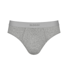 Sloggi Men - EVER Ease Briefs: 2× organické nohavičky Sloggi s termoreguláciou DARK GREY MELANGE XL