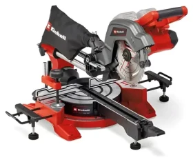 Einhell TE-SM 36/8 L Li-Solo červená / Aku pokosová píla / 36V (2x18V) / O 216 mm / Rez 305 mm / Bez aku (4300882)