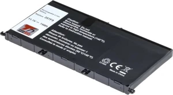 T6 Power Batéria pre Dell Insprion 15 7559 amp; 7566 amp; 7567 / Li-ion / 6 článkov / 6660 mAh / 74 Wh (NBDE0175)