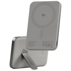 PanzerGlass empower bezdrôtová Qi2 powerbanka 5000 mAh / MagSafe / Kickstand / šedá (EM34876)