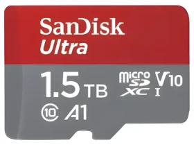 SanDisk Ultra microSDXC 1,5 TB / Pamäťová karta microSD / UHS-I / čítanie: až 150 MB/s / A1 (SDSQUAC-1T50-GN6MN)