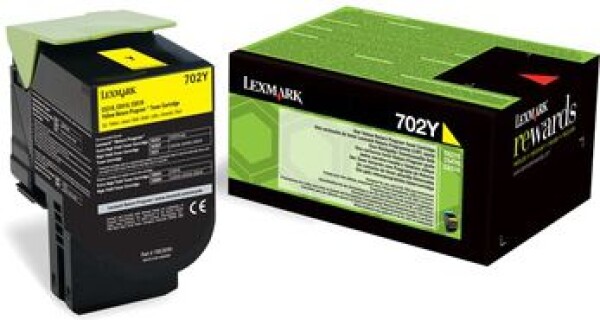 Lexmark 70C20Y0 Yellow Originál (70C20Y0)