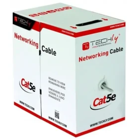 Techly ITP8-RIS-0305LO čierna / Sieťový kábel / Cat5e / F/UTP / vonkajší / 305 m / CCA drôt (029167)