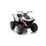 Mamido Detská elektrická štvorkolka Fast Wheel 4x4 biela