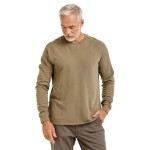 Bushman Pánske bavlnené tričko Edin, khaki XL