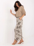 Nohavice D73771M62237G khaki XL