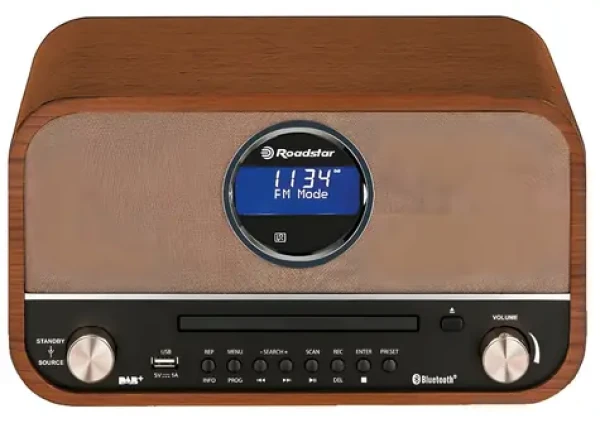 Roadstar HRA-1782ND+BT / Rádio s CD prehrávačom / FM / DAB+ / CD / Bluetooth / USB / AUX RCA (100001823854)