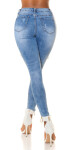 Sexy Highwaist destroyed look Skinny Jeans denimblue 36