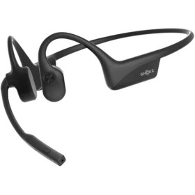 Shokz OpenComm 2 bez adaptéra, Bluetooth slúchadlá pred uši s mikrofónom, čierna