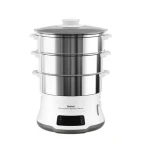 TEFAL Deluxe XL VC502D10 biela / Parný hrniec / 900 W / 9 l / 3 nádoby (VC502D10)