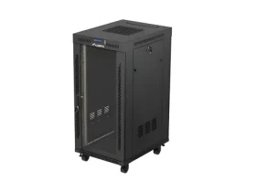 Lanberg FF01-6824-12BL čierna / Stojanový rozvádzač / 19" / 24U / 600x800 mm / Nosnosť 1200 kg (FF01-6824-12BL)