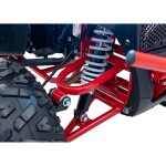 Mamido Detská benzínová štvorkolka RamiGO EXPLORER 110CC červená
