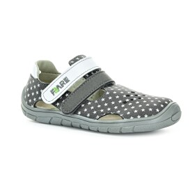 Fare B5464461 šedé detské barefoot sandále 31 EUR