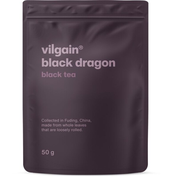 Vilgain Black Dragon čierny čaj – 3× 50 g