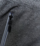 Tmavě šedé pánské sportovní kraťasy model 18612068 šedá XL - J.STYLE