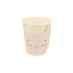 Meri Meri Papierové poháriky Cute Kitten 256 ml - set 8 ks