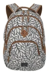Travelite Basics Backpack Print Off-White 22 L TRAVELITE-96308-32