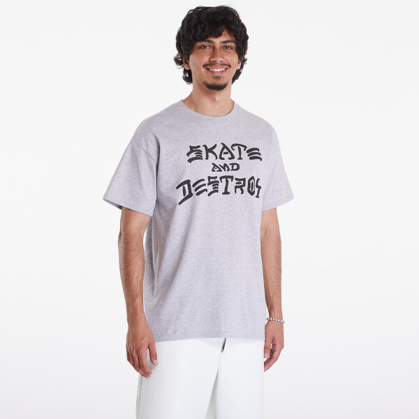 Tričko Thrasher Skate And Destroy T-Shirt Grey L