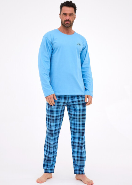 Cornette 124/310 long/r Ready S-2XL pánske pyžamo modrá XXL