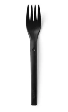 Bamboo REFORK Vidlička z prírodného materiálu čierna / Vidlička / 25 ks (500 00159)