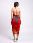 Thinking MU Flowers Pleated Miriam Dress MULTICOLOR S