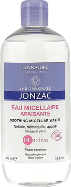 JONZAC Reactive MICELÁRNA VODA BIO na citlivú pleť