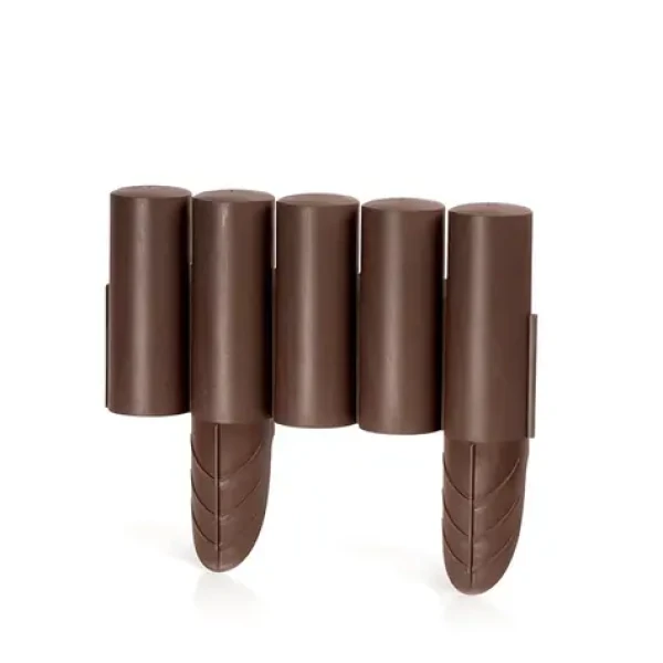PROSPERPLAST Záhradná palisáda hnedá / 235 cm (PIPALPLUS-R222)