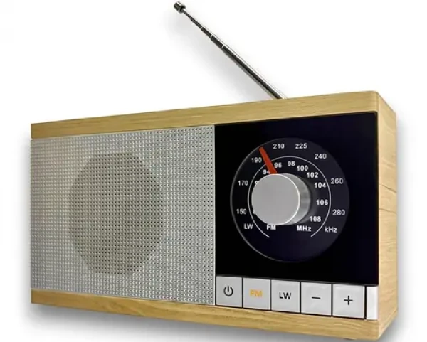 Rádio Krystyna drevo / Prenosné rádio / Drevený design