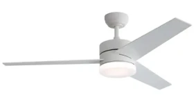 Immax NEO LITE VARIABLE SMART biela / Stropné svietidlo s ventilátorom / 24W / Wi-Fi / TUYA (07284L)