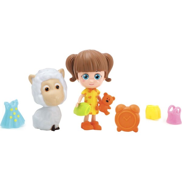 Paula & Friends bábika s doplnkami a zvieratkom ovečka