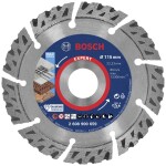 Bosch Accessories 2608900659 EXPERT MultiMaterial diamantový rezný kotúč Priemer 115 mm Ø otvoru 22.23 mm kámen, betón, cihla 1 ks; 2608900659