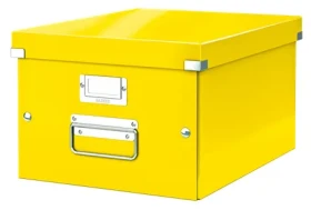 Leitz Clickamp;Store Univerzálna krabica veľkosť M (A4) žltá (60440016)