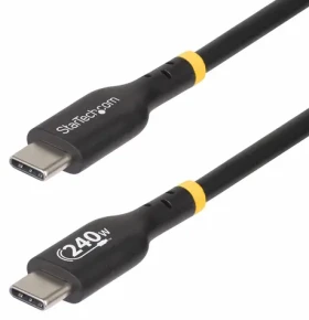 StarTech / Nabíjací kábel / USB-C (M) - USB-C (M) / 240W / 5A / USB 2.0 / 2 m (USB2EPR2M)