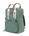 Childhome Detský batoh Mini Club Signature Green / Rozmery: 32 x 23 x 10 cm (CWKIDSCGR)