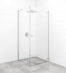 Sprchovací kút obdĺžnik 100x80 cm SAT TGD NEW SATTGDO80S100 SATTGDO80S100