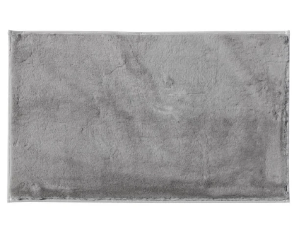 Kúpeľňová predložka Králik 50x80 cm, strieborná%