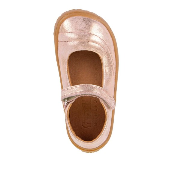 Dievčenské barefoot kožené baleríny MARY J PINK/GOLD Froddo G3140195-1 - 29