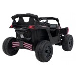 Mamido Elektrické autíčko Buggy Can-Am Maverick 24V 4x200W ružové