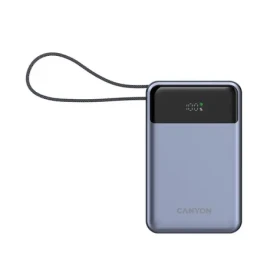 Canyon CNS-CPB600DG / Powerbanka / 20000mAh / PD 65W / 2x USB-C / 1x USB-A (CNS-CPB600DG)