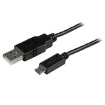 StarTech kábel MicroUSB na USB-A čierna / 480 Mbps / 2m (USBAUB2MBK)