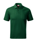 Resist Heavy Polo Tričko pánske fľaškovo zelené S