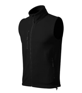 Exit fleecová vesta unisex čierna S