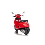 Mamido Detský elektrický skúter Vespa ROMA červený