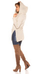 Trendy KouCla Hooded Cardigan Einheitsgroesse