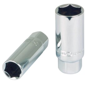 KS Tools 918.3806 3/8" nástrčka na zapaľovacie sviečky CHROMEplus, 21 mm; 918.3806