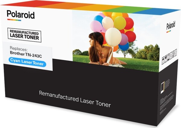 Polaroid Polaroid Toner LS-PL-22333-00 ersetzt Brother TN-243C CY