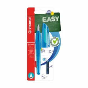 STABILO® EASYbuddy tmavo modrá / svetlo modrá - vr. bombičky s modrým zmizíkovateľným atramentom (B-51558-5)